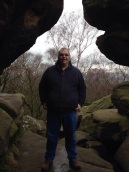 Cameron at Brimham Rocks