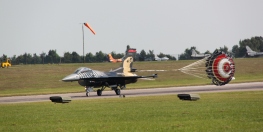 Turkish F16 at Waddington Air Show 2013